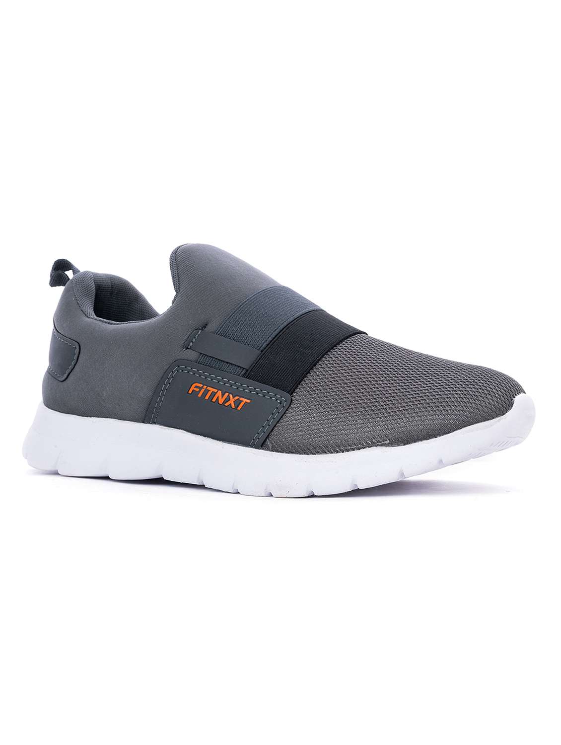 mens grey slip on sport shoe