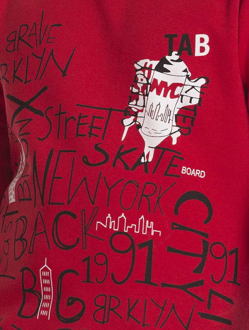 hooded neck printed sweatshirt - 18404217 - Standard Image - 4