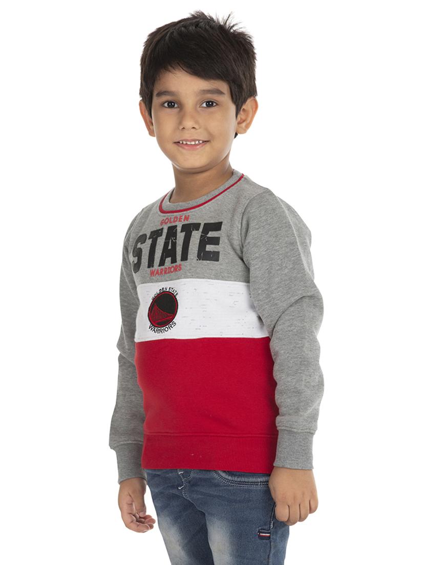 round neck graphic sweatshirt - 18404220 - Standard Image - 1