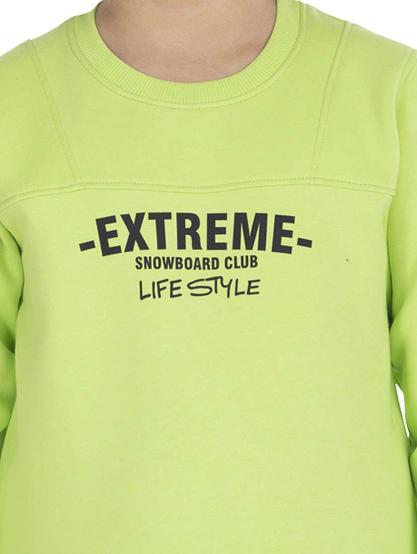 round neck graphic sweatshirt - 18404228 - Standard Image - 4