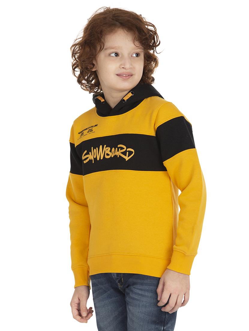 hooded neck graphic sweatshirt - 18404235 - Standard Image - 1