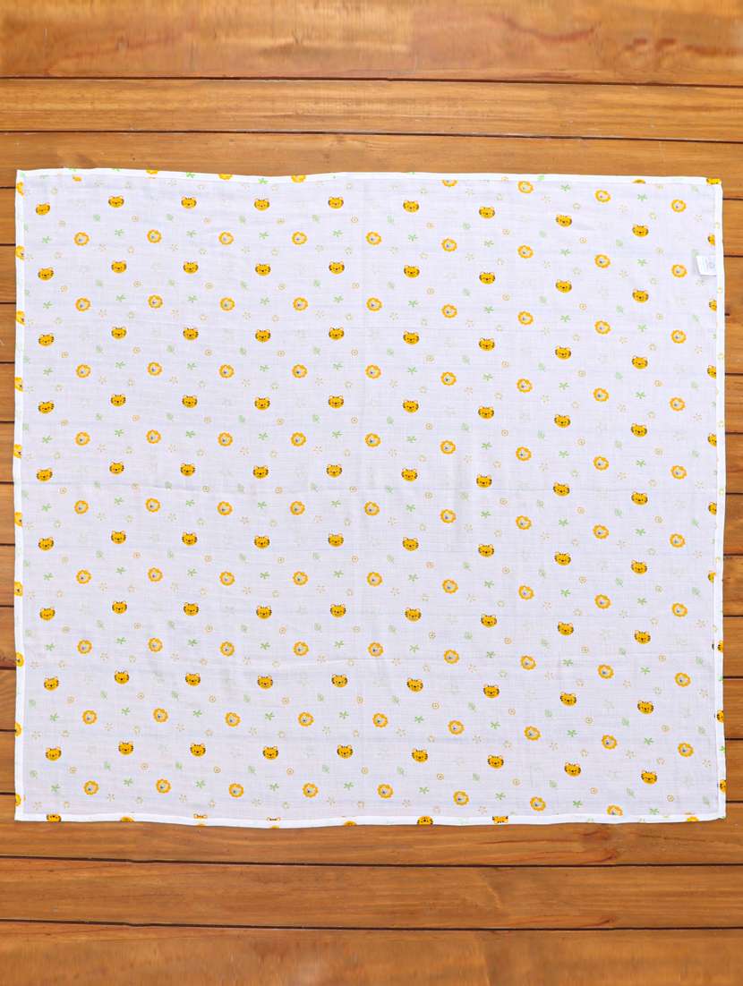 baby's soft organic cotton muslin swaddle - 18404285 - Standard Image - 1