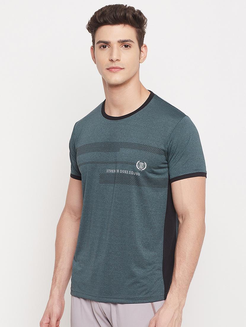 green solid t-shirt - 18404432 -  Standard Image - 1