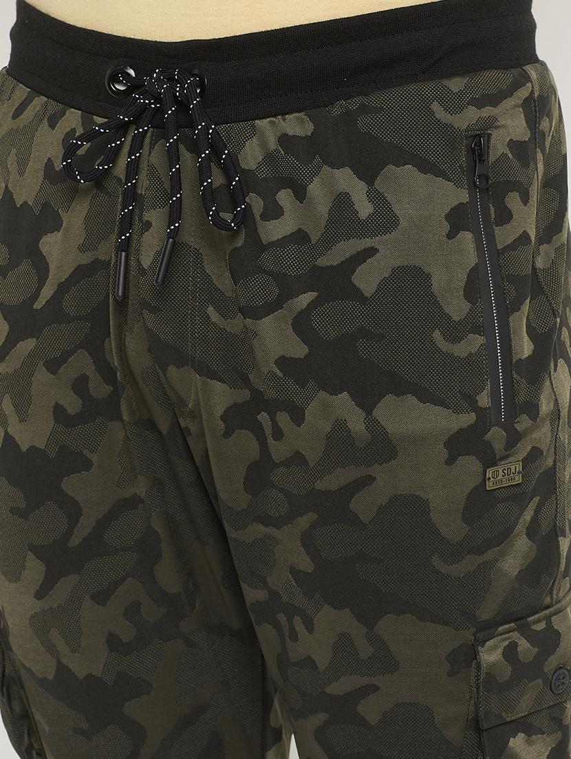 green camouflage joggers track pant - 18404453 - Standard Image - 4