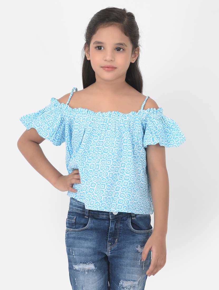 girls off shoulder top