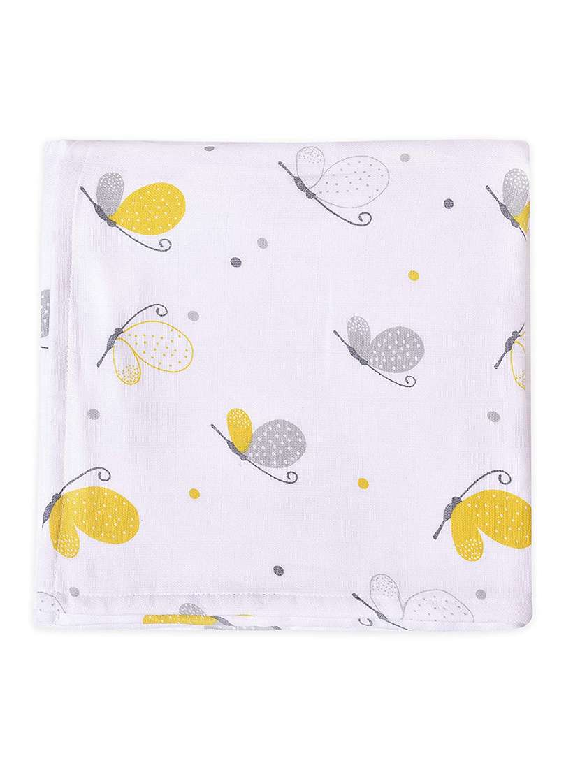 yellow cotton blanket - 18404661 - Standard Image - 1