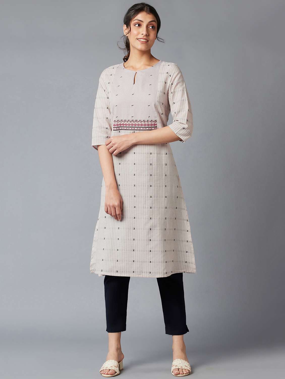 women's a-line kurta