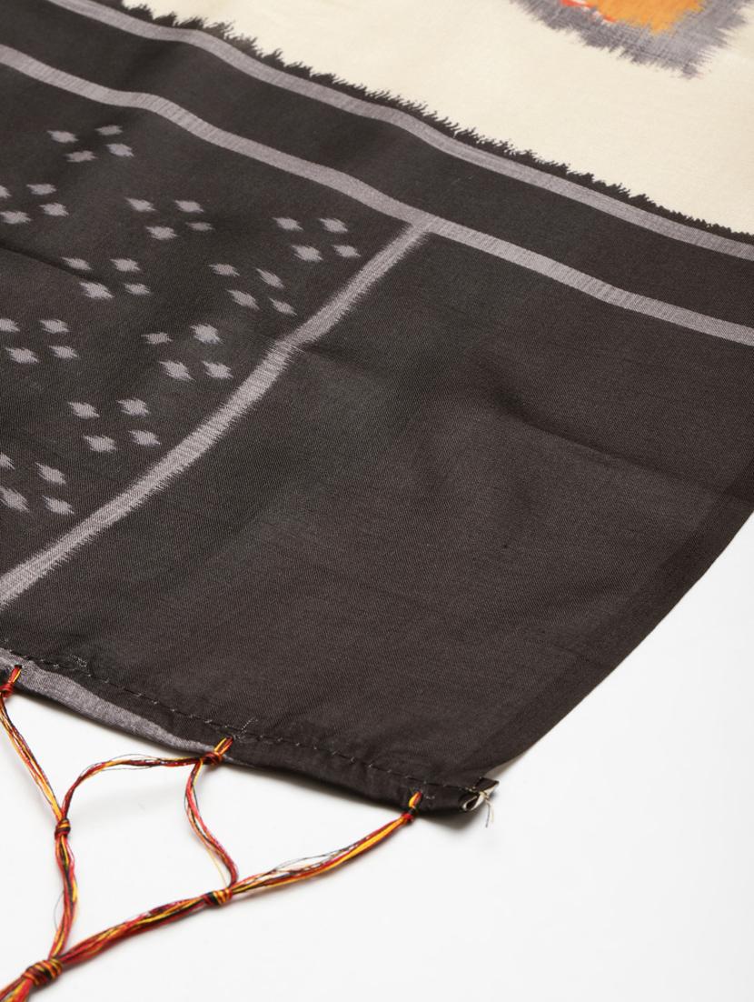 red art silk dupatta - 18406397 - Standard Image - 1