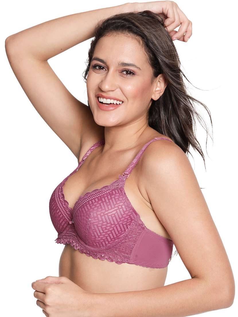 pink printed t-shirt bra - 18406427 -  Standard Image - 1