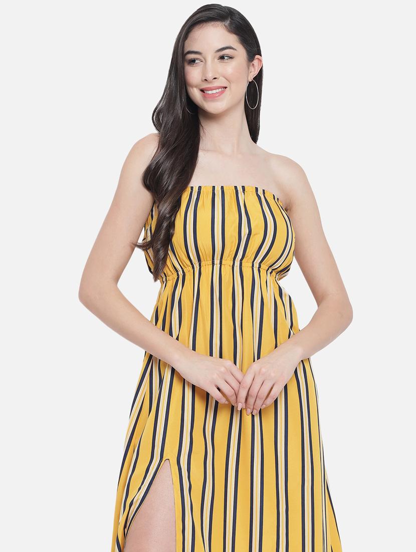 women's striped dress - 18407239 - Standard Image - 4