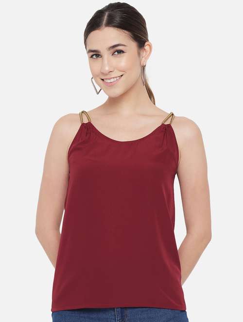women's straight round neck top - 18407277 -  Standard Image - 0