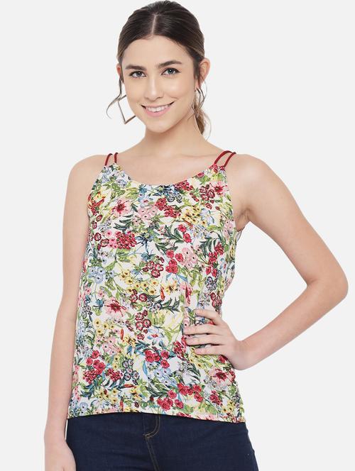 women's camisole round neck top - 18407285 -  Standard Image - 0