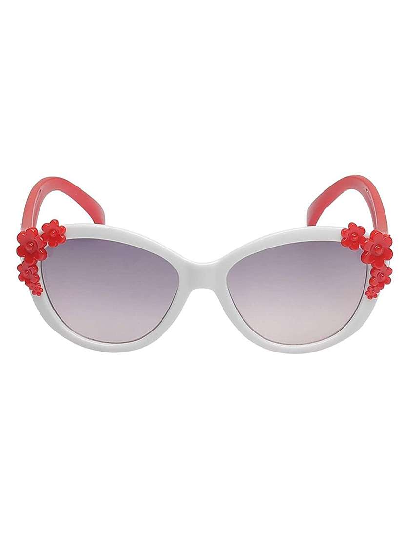 white polycarbonate sunglass