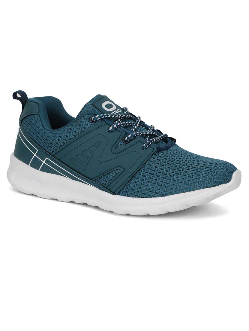 teal lace up  shoe