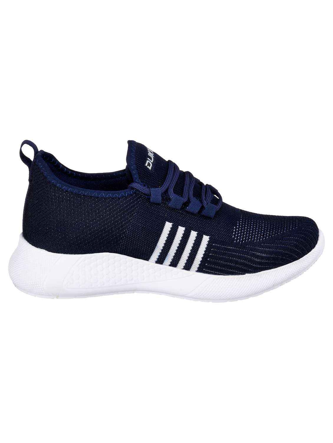 navy fabric sport shoes - 18407671 -  Standard Image - 1