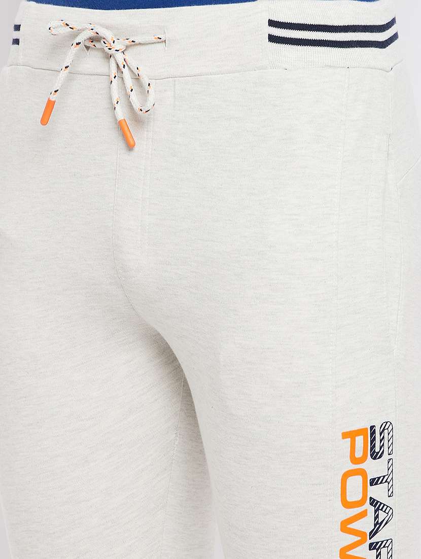 grey striped full length track pant - 18409327 -  Standard Image - 4