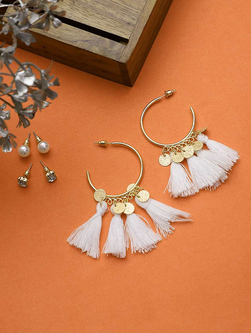 gold metal combo's. earring