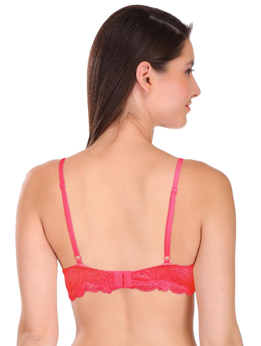 orange floral t-shirt bra - 18410714 - Standard Image - 1
