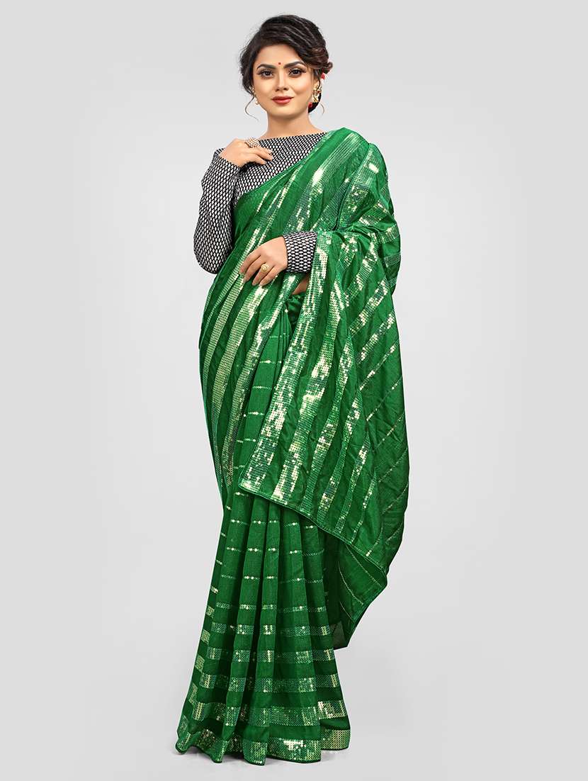 women's embellished saree with blouse