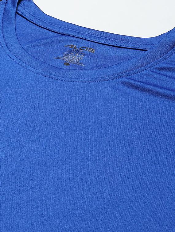 blue printed regular tee - 18411487 - Standard Image - 4