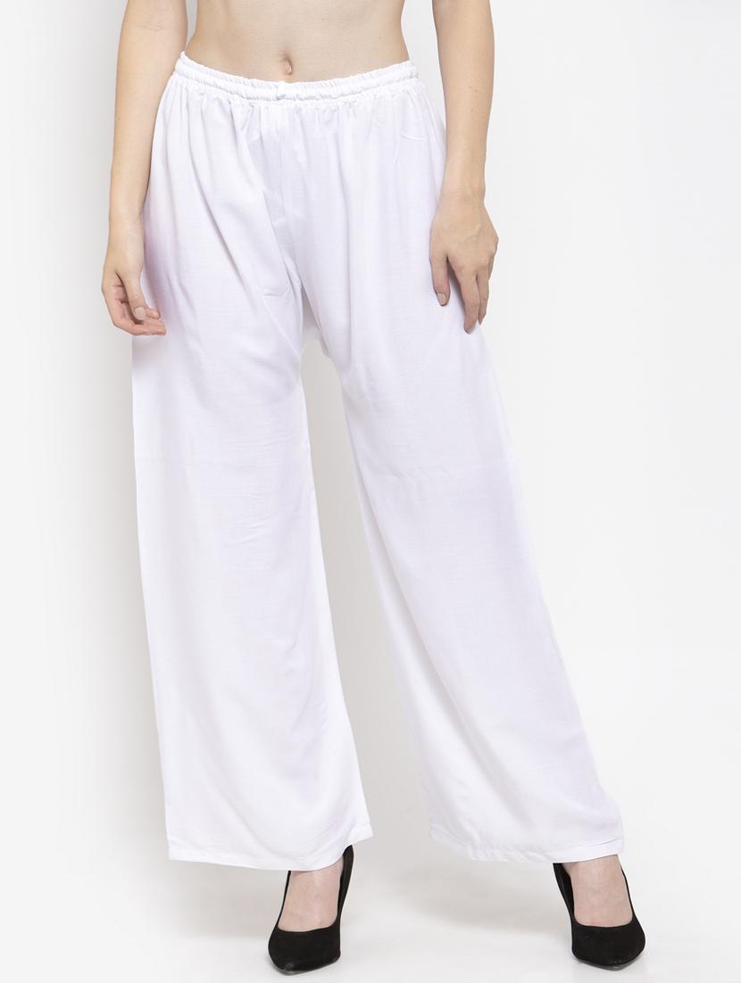 set of 2 pcs solid palazzo - 18411838 - Standard Image - 4