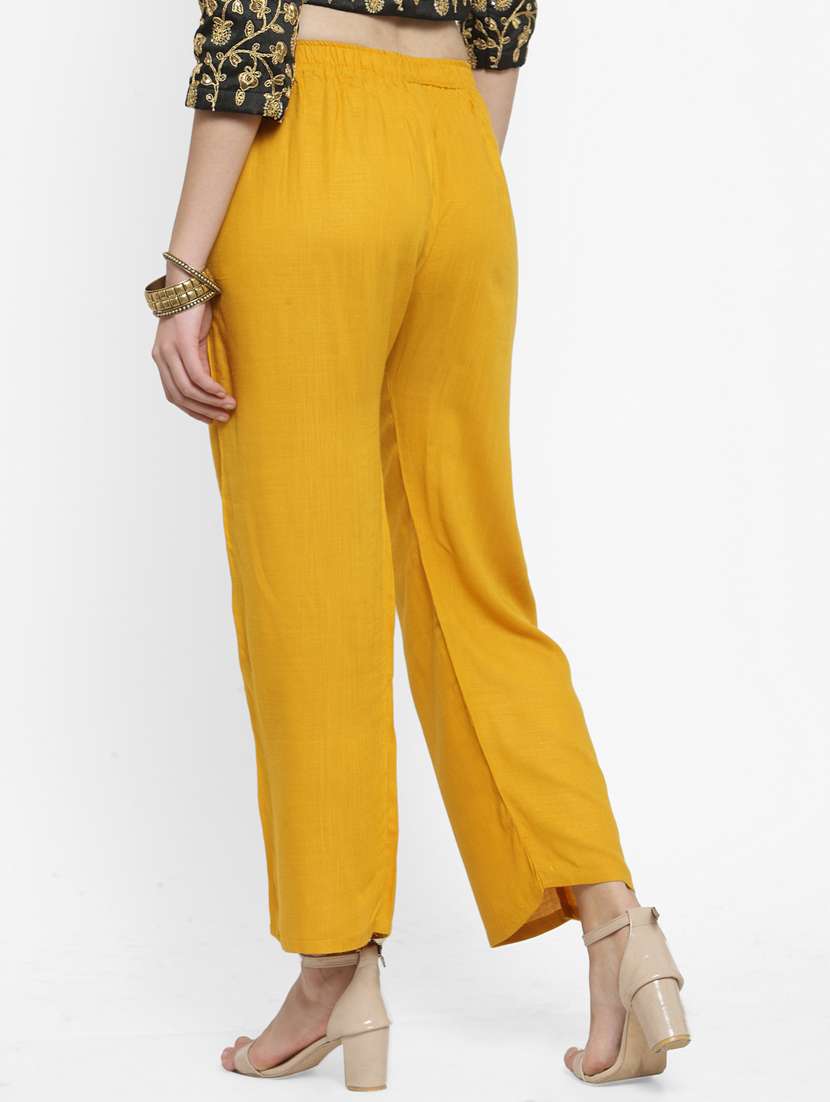 set of 2 pcs solid palazzo - 18411856 -  Standard Image - 4