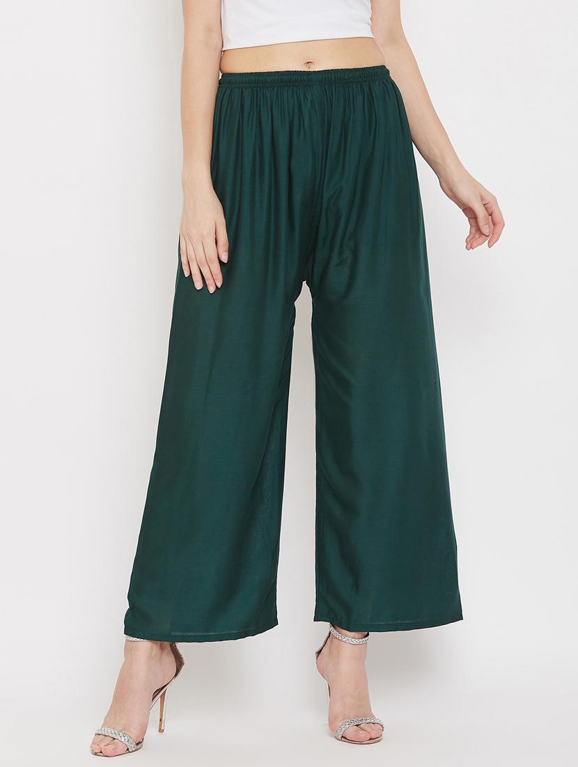 set of 2 pcs solid palazzo - 18411876 - Standard Image - 1