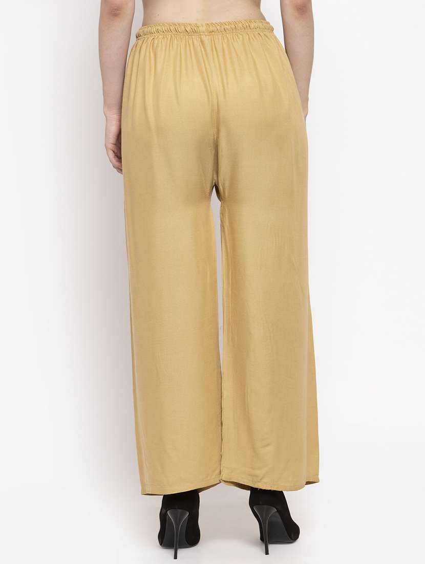 set of 2 pcs solid palazzo - 18411908 -  Standard Image - 4