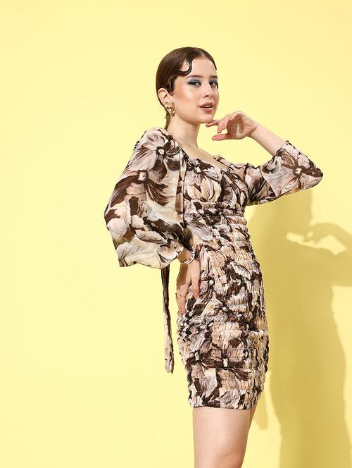 women's bodycon floral dress - 18411978 -  Standard Image - 0