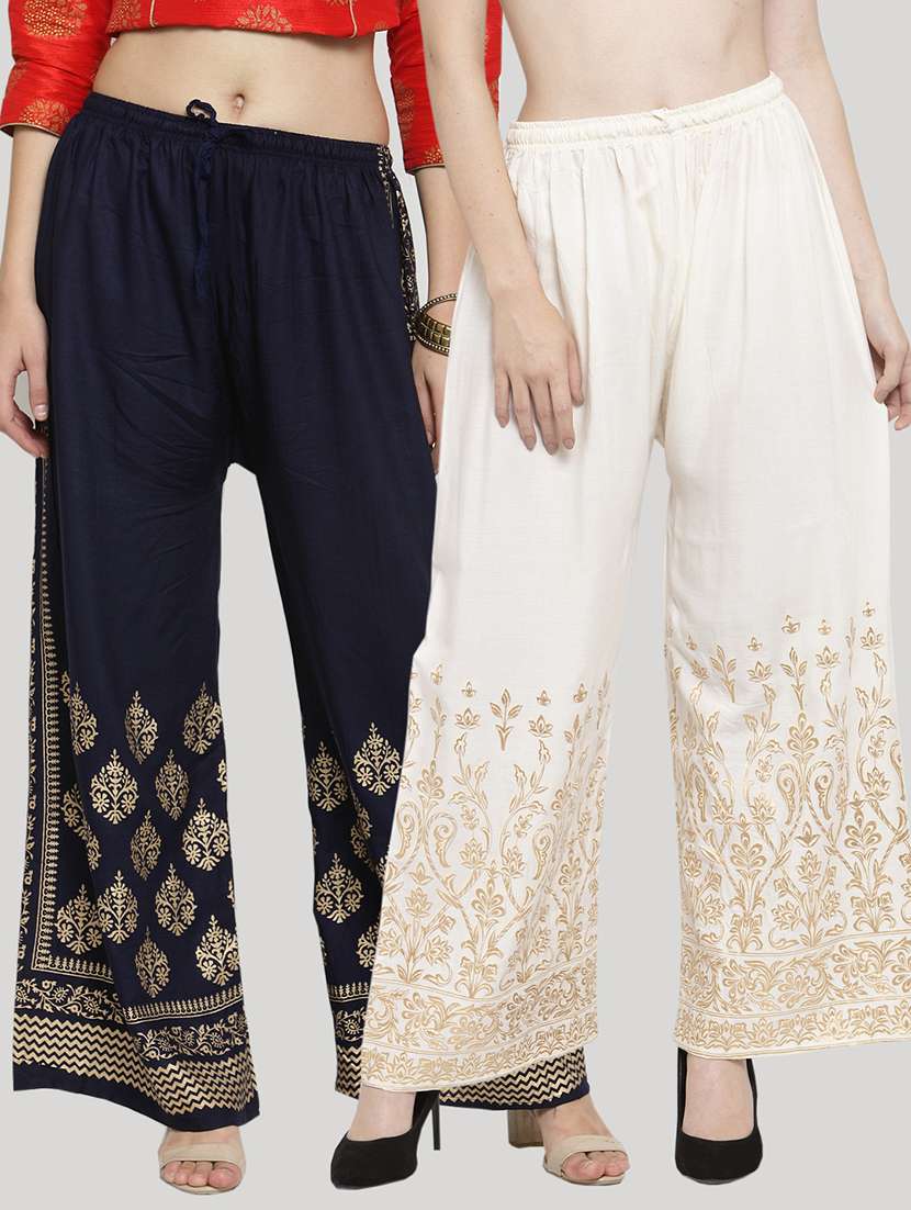 set of 2 pcs printed palazzo