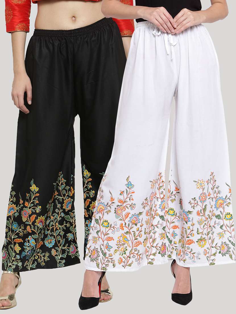 set of 2 pcs printed palazzo