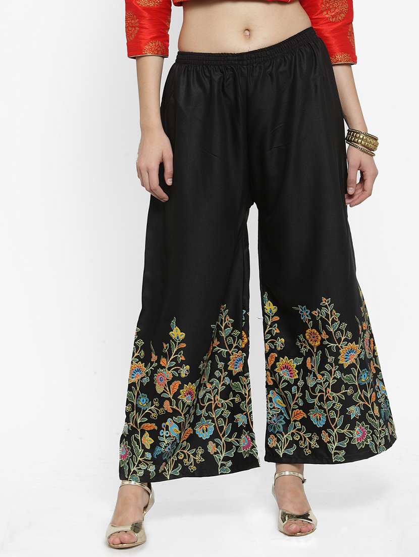 set of 2 pcs printed palazzo - 18412726 -  Standard Image - 1