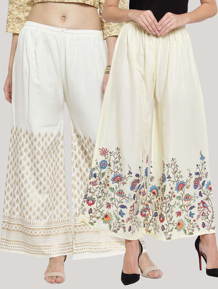 set of 2 pcs printed palazzo