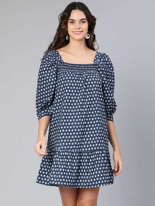 women's tiered dress tie & dye dress - 18412918 -  Standard Image - 0