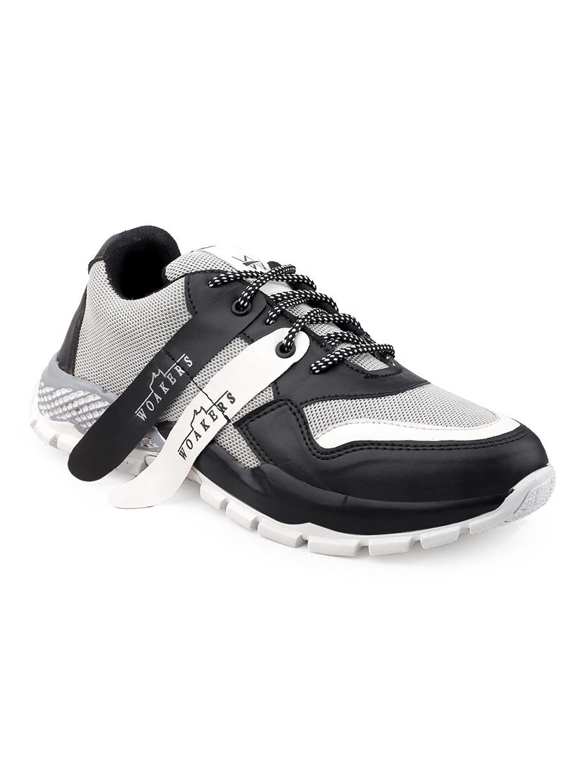 black canvas sport shoes - 18413079 -  Zoom Image - 0