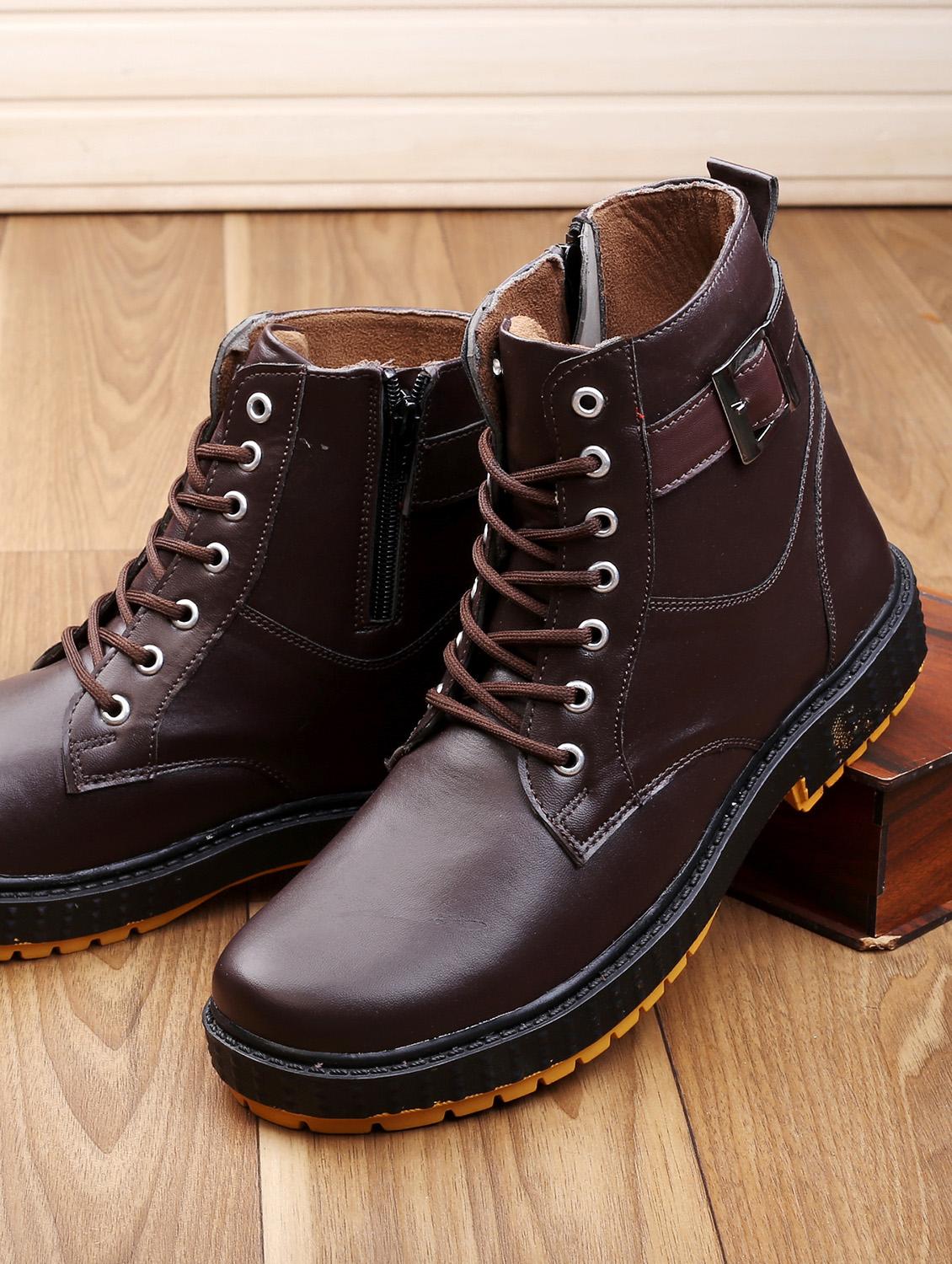 brown calf boots - 18413094 - Standard Image - 1