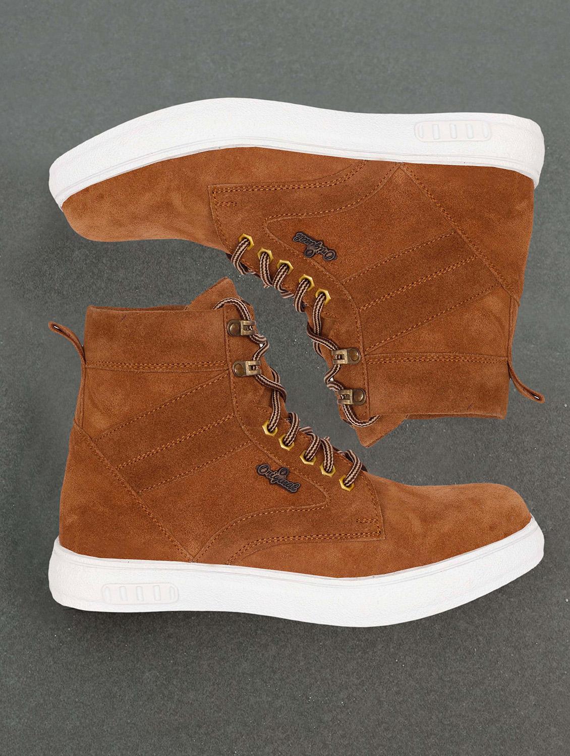tan calf boots - 18413100 - Standard Image - 1