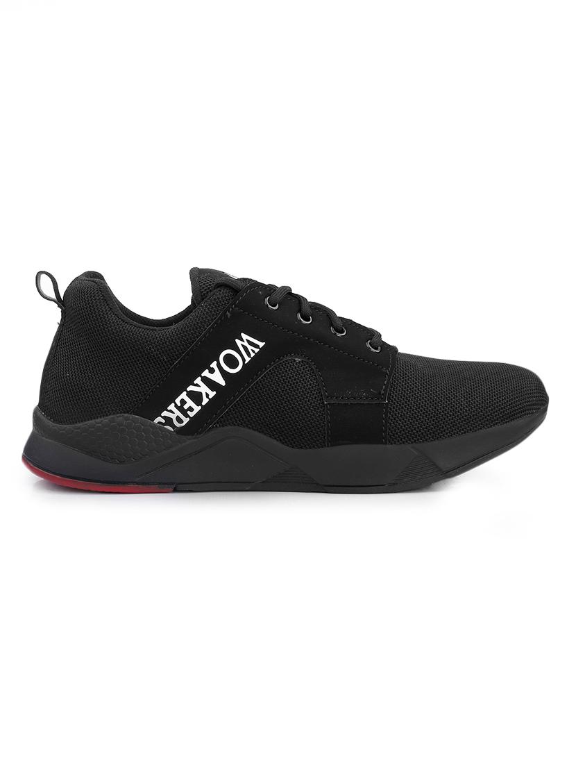 black lace up sport shoe - 18413149 - Standard Image - 1