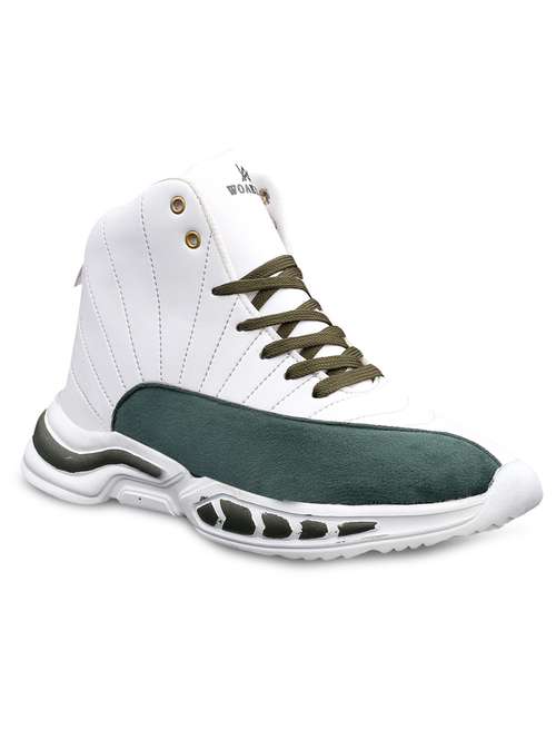 green lace up sport shoe - 18413164 - Standard Image - 0