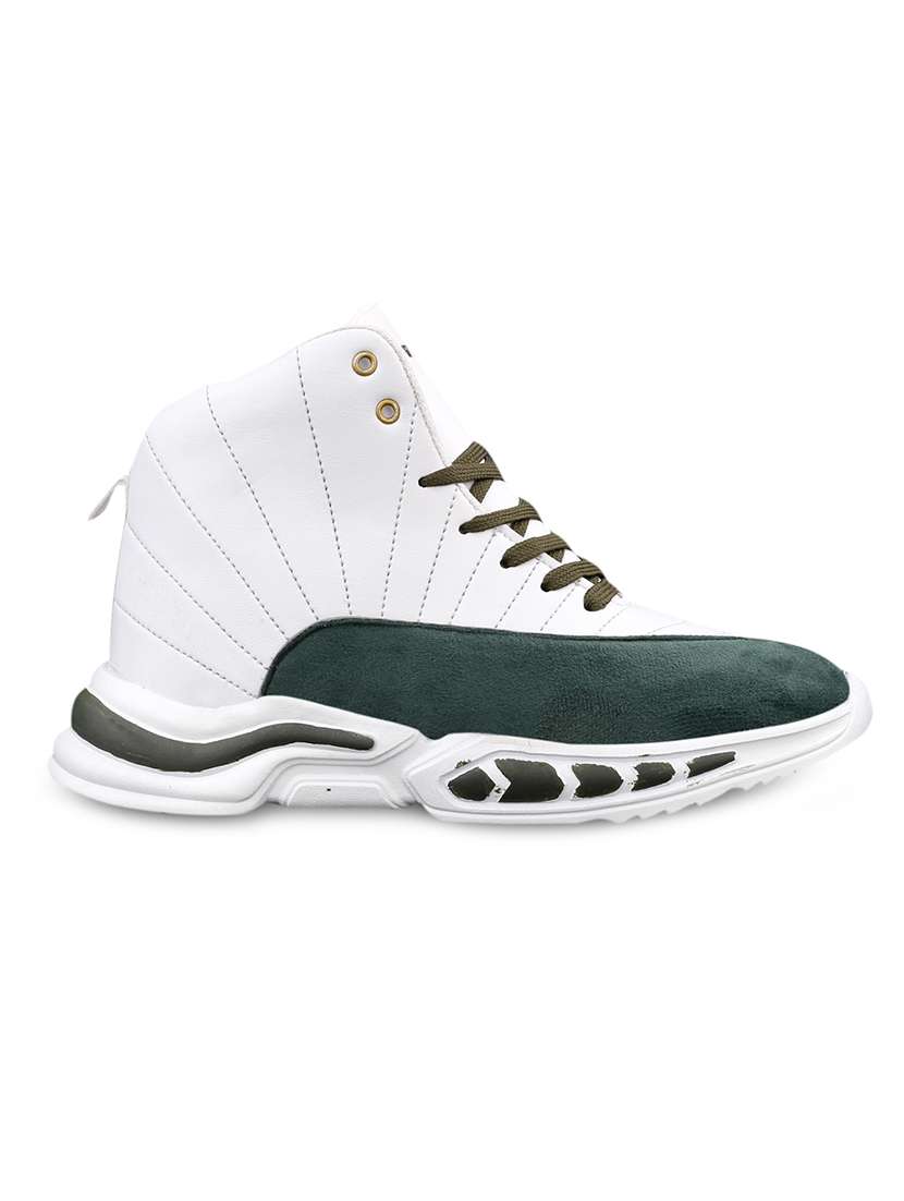 green lace up sport shoe - 18413164 - Standard Image - 1