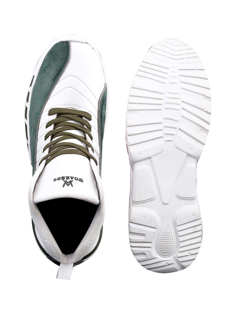 green lace up sport shoe - 18413164 - Standard Image - 4