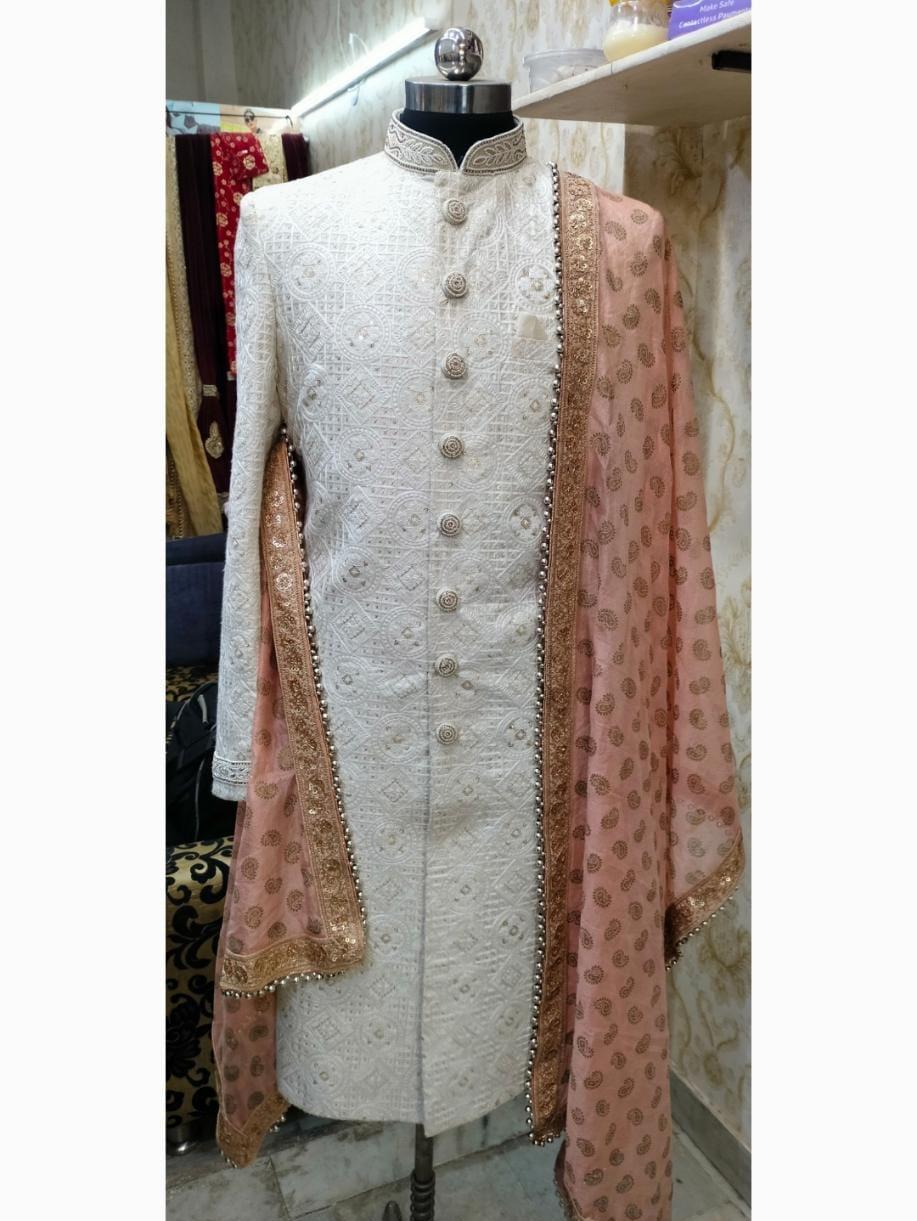 sherwani set for men - 18413295 - Standard Image - 1