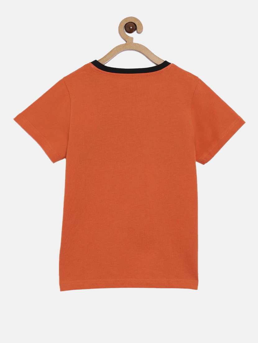 boys round neck typographic printed shorts set  - 18414140 -  Standard Image - 1