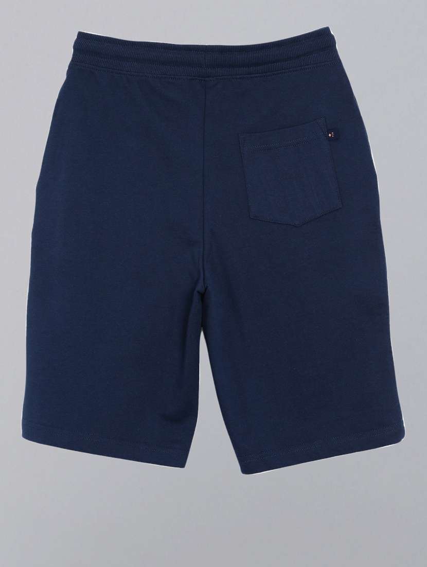 pack of 2 solid shorts - 18414303 -  Standard Image - 1