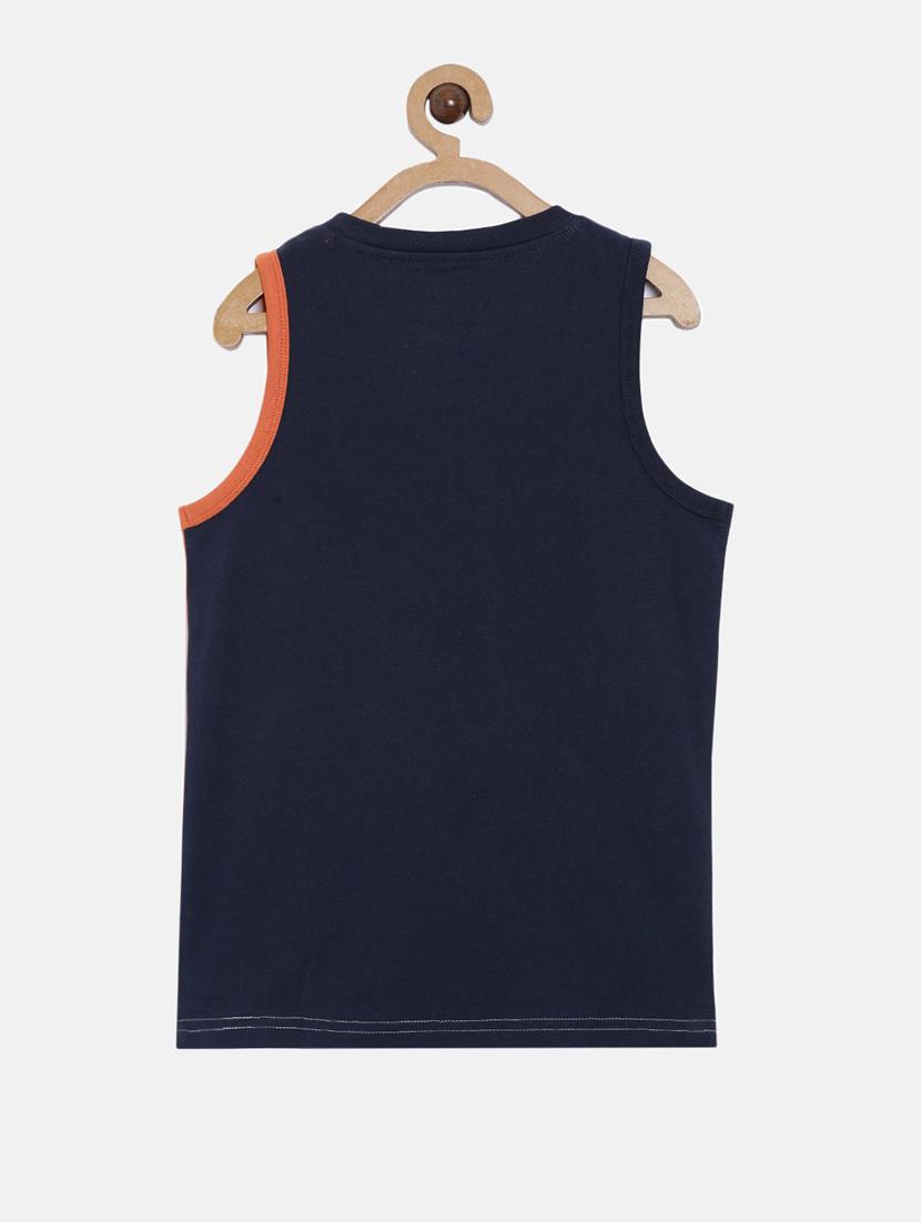 round neck color block t-shirt - 18414344 - Standard Image - 1