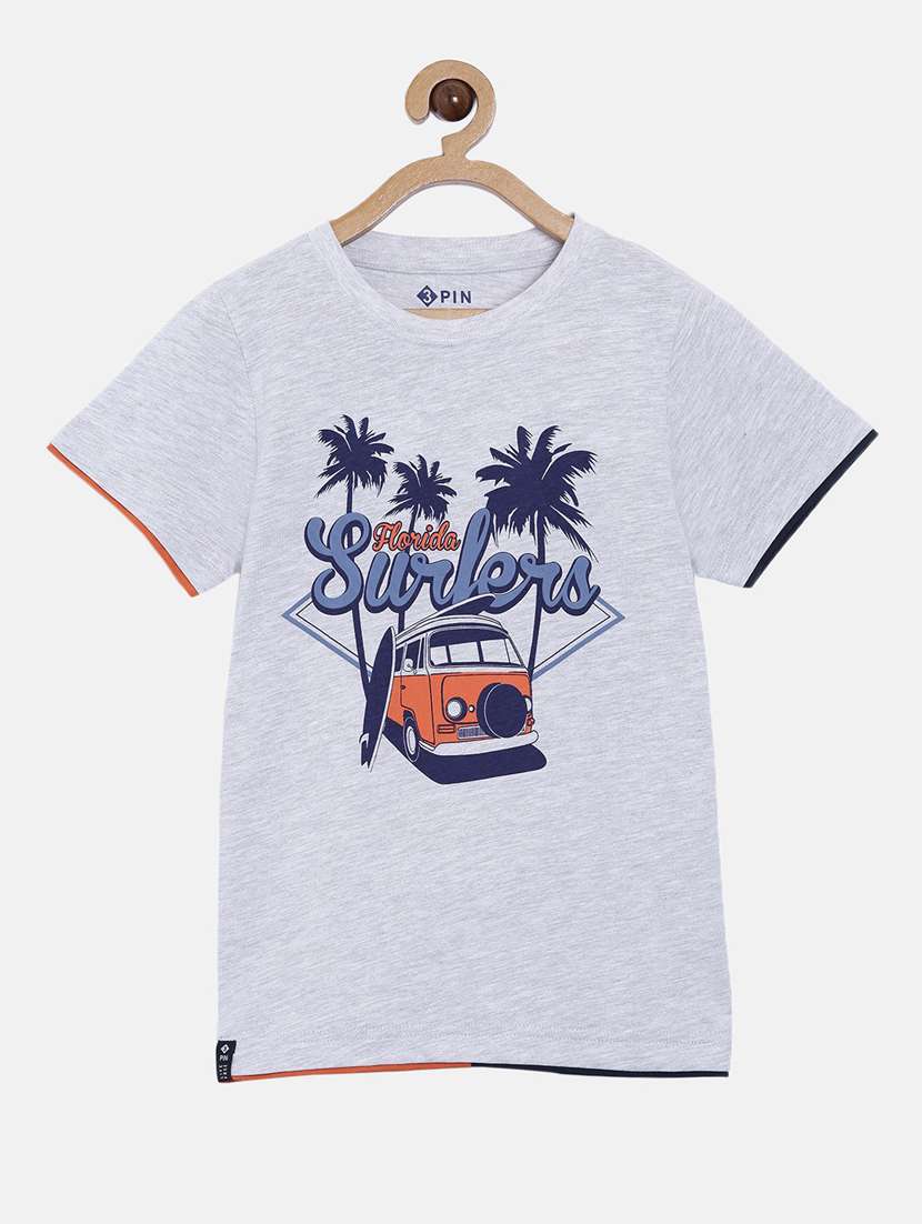 round neck printed t-shirt