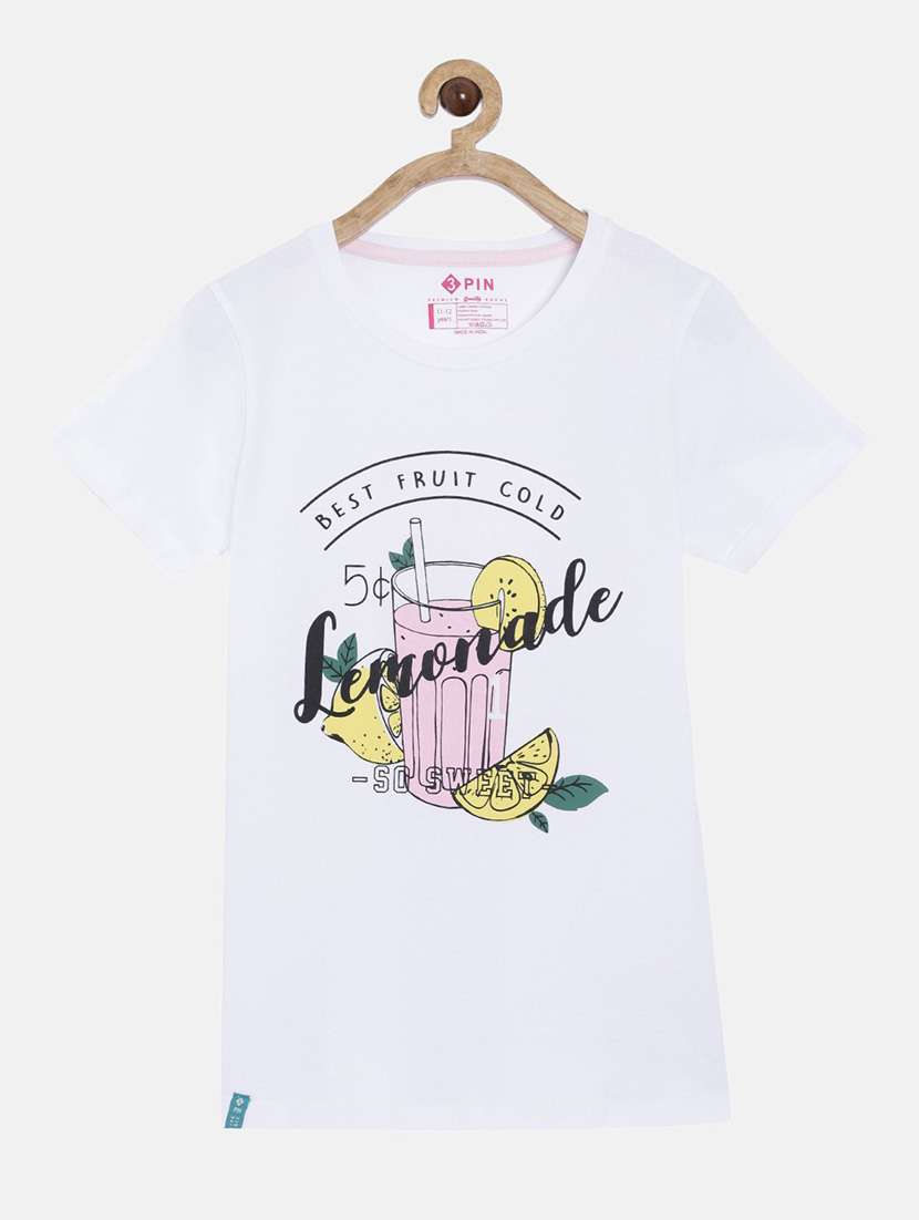 round neck graphic  t-shirt