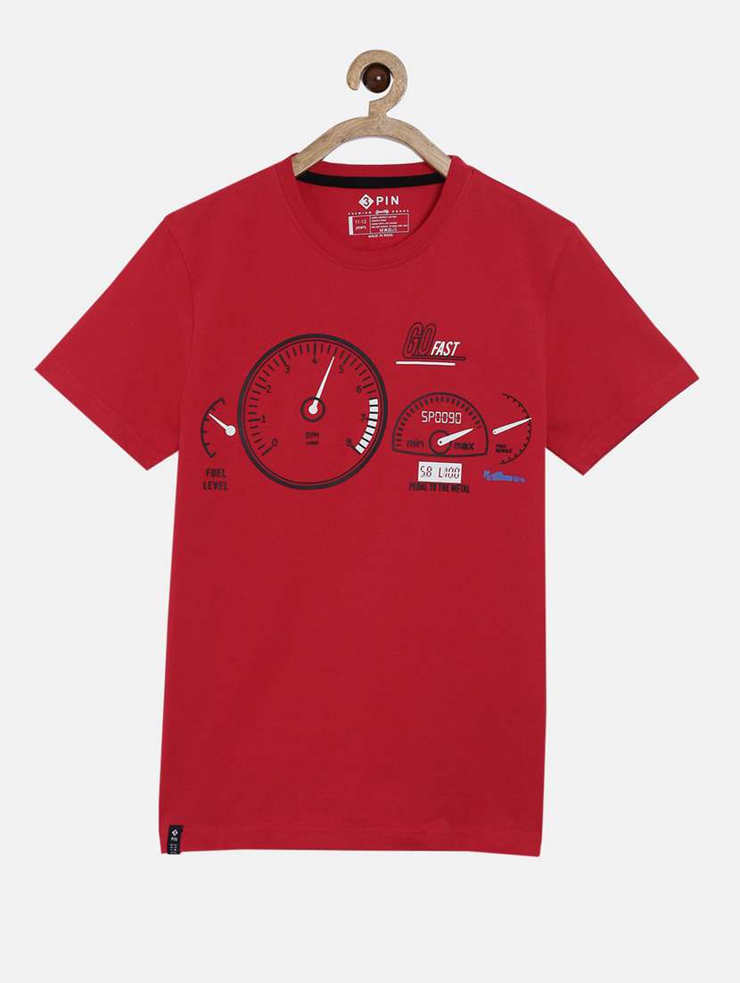 round neck graphic t-shirt