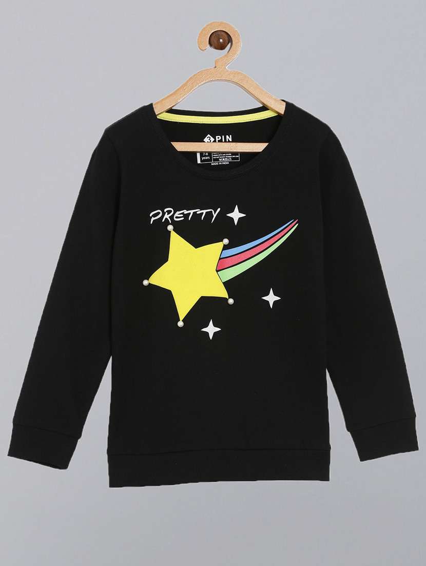 round neck graphic  tee