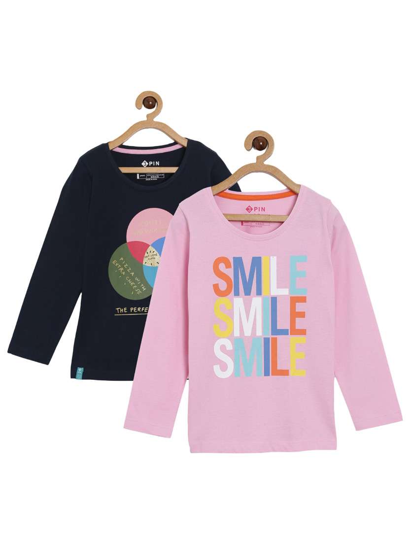 pack of 2 printed tee